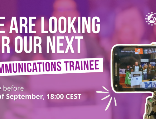 We are hiring a new Communications Trainee